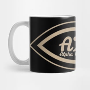 Ichthys fish Alpha Chi Rho Christianity Mug